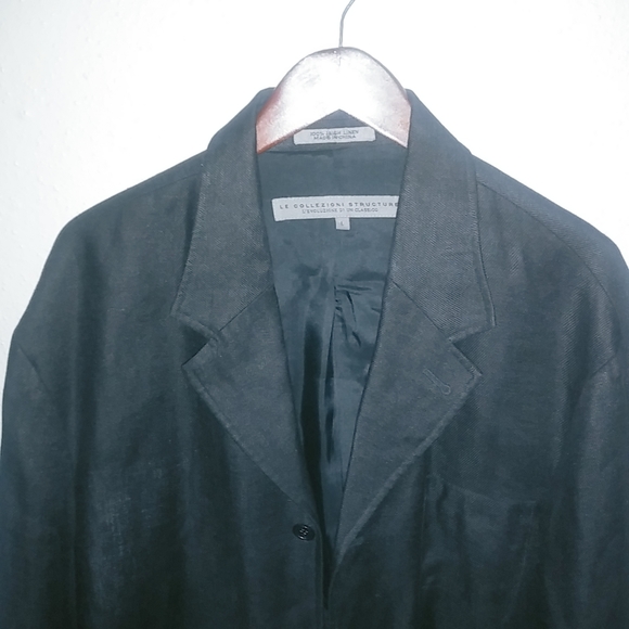 Le Collezioni Structure 36S Mens Irish Linen Summer Pants - Picture 12 of 16